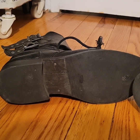 AllSaints Damasi combat Boot - Picture 4 of 6